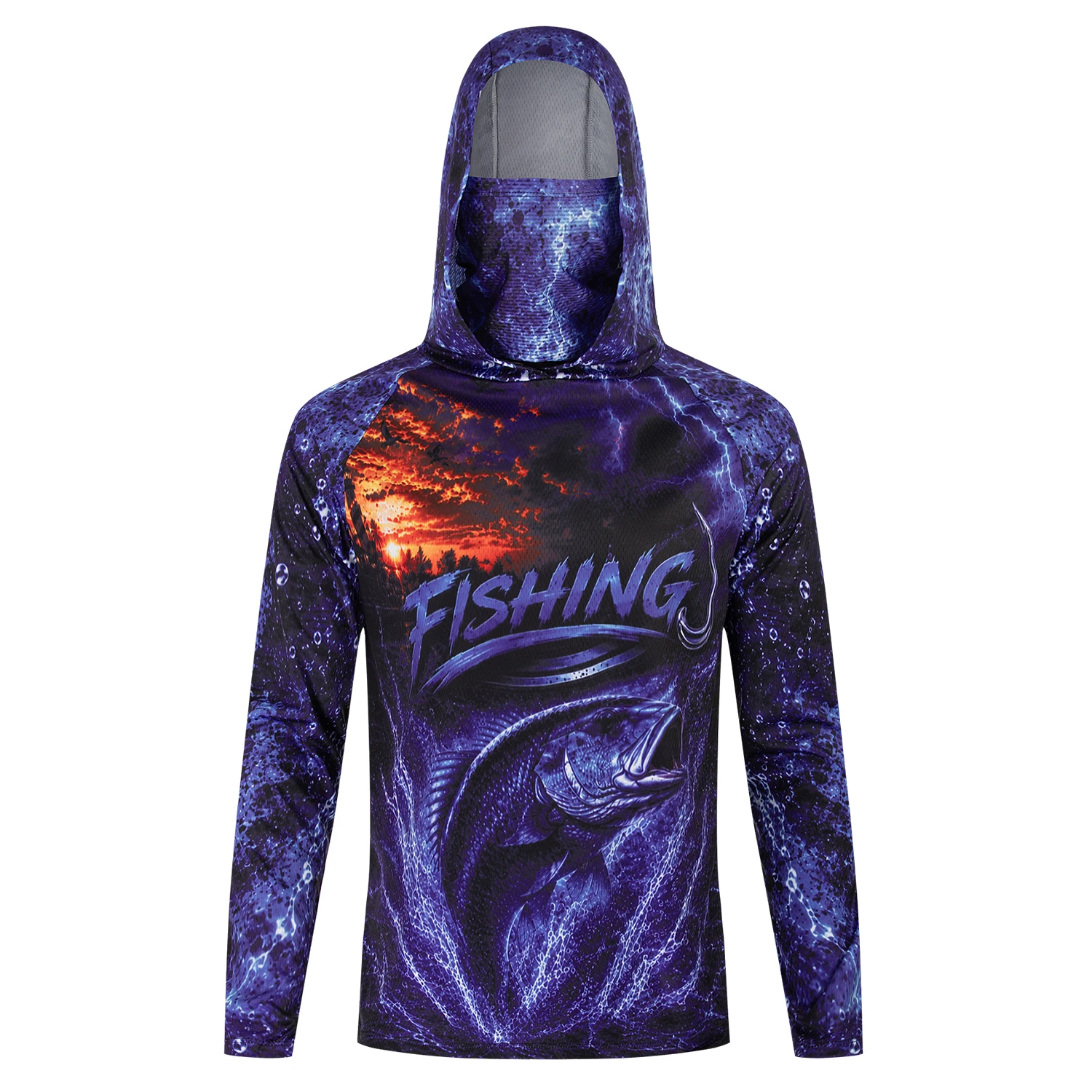 Herren-Fischerei-Shirt mit Kap – Fishing Shirt Uv Protection Bewertung und Preis